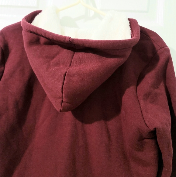 Old Navy Petite Women's Sherpa Hoodie Sweater Size XS - Picture 9 of 16